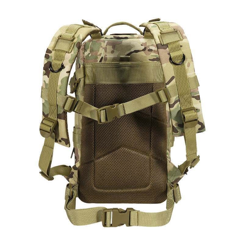 New Large Capacity Outdoor 45l Tactical Camo Backpack Manufacturers Density 600d Polyester 3p Military Backpack