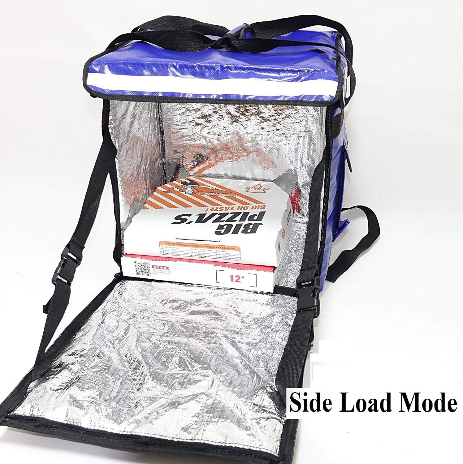 Bsci Factory Insulated Pizza Delivery Bag Food Delivery Backpack 