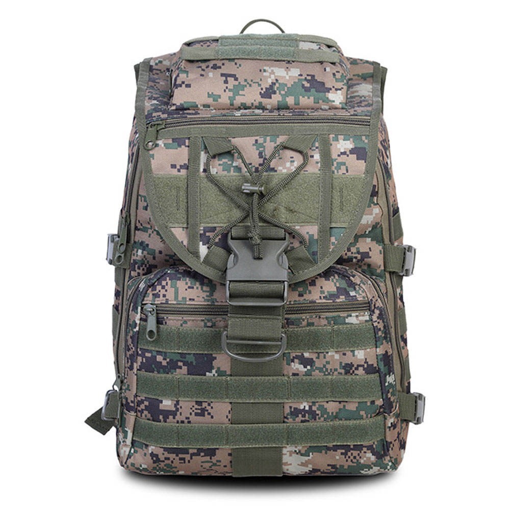 High Quality Wholesale Fashion Black Military Backpack Outdoor Waterproof Molle Army Military Tactical Camping Hiking Backpack