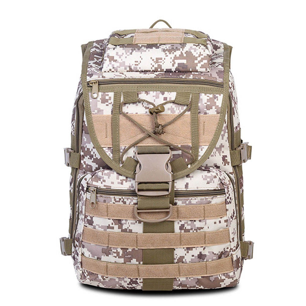 High Quality Wholesale Fashion Black Military Backpack Outdoor Waterproof Molle Army Military Tactical Camping Hiking Backpack