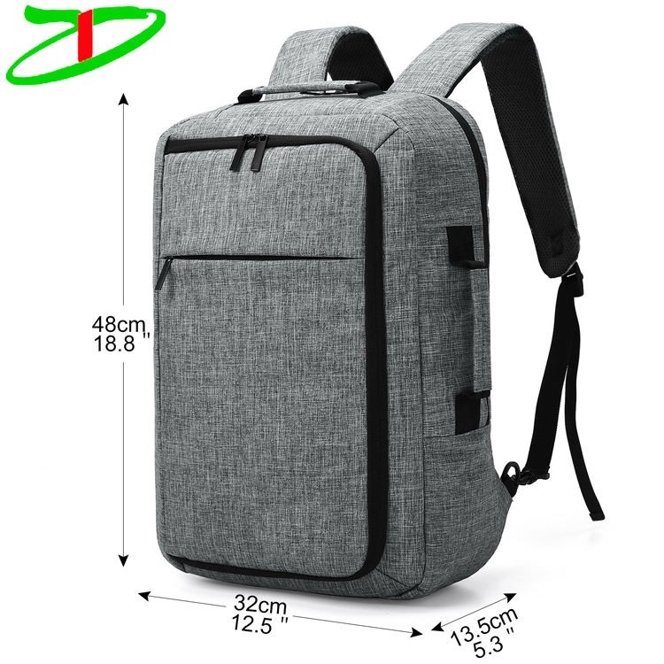 travel men computer case custom business backpack table pc laptop bag with charging port