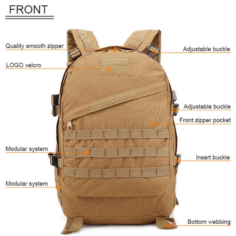 367 Fashion Military Bags Molle Rucksack Men Outdoor Hiking Tactical Range Gym Army Military Backpack 