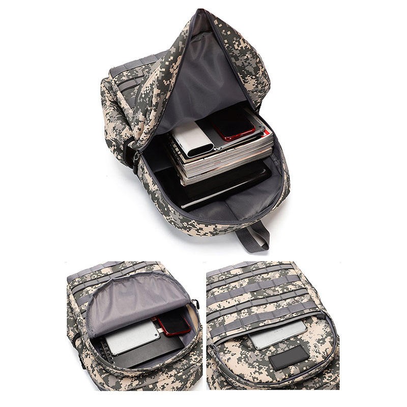 Hot Sale Factory Price Large Capacity Camouflage Army Mochilas Travel Waterproof High Quality Men Backpack Tactical Military Bag 