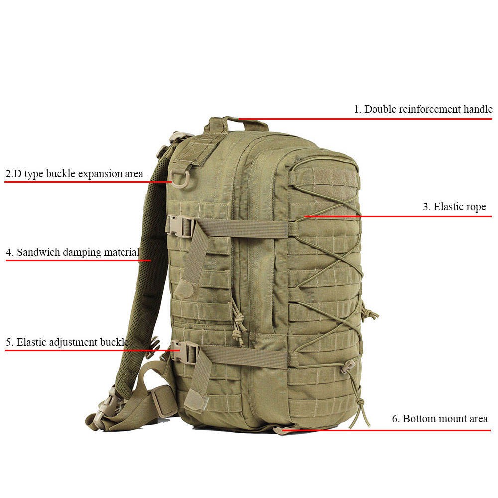 Best Selling 45l Military Survival Back Pack Large Capacity Hiking Outdoor Sports 2022 Tactical Laptop Backpack 